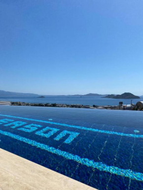 Bodrum eaSon Villa & House 350m2 Full Sea View with Private Infinity Pool